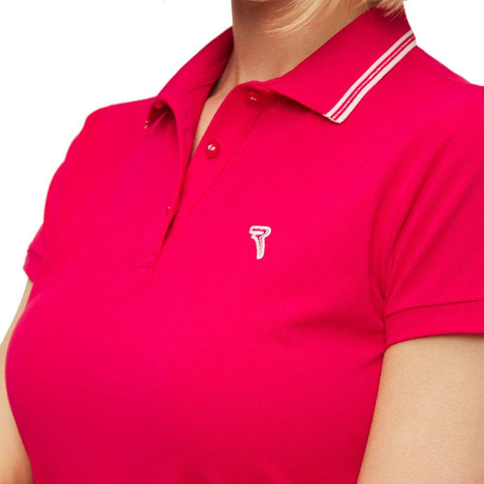 Chervo Altalena Golf Polo Bumble Gum - SS22 Women