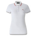 Chervo Altalena Golf Polo Optic White/Bubble Gum Pink - SS22 Women