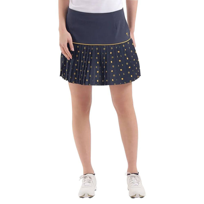 Chervo Jupon Golf Skirt Seed Print Navy - SS22 Women
