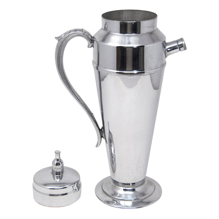 Vintage Chrome Spire Top Empire Cocktail Shaker 2 Piece Top | The Hour Shop