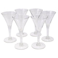 Vintage Clear Trumpet Cordial Glasses | The Hour Shop
