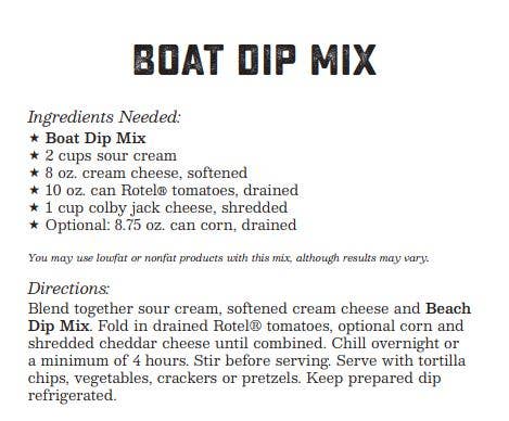 Coastal Kitchen Boat Dip Mix