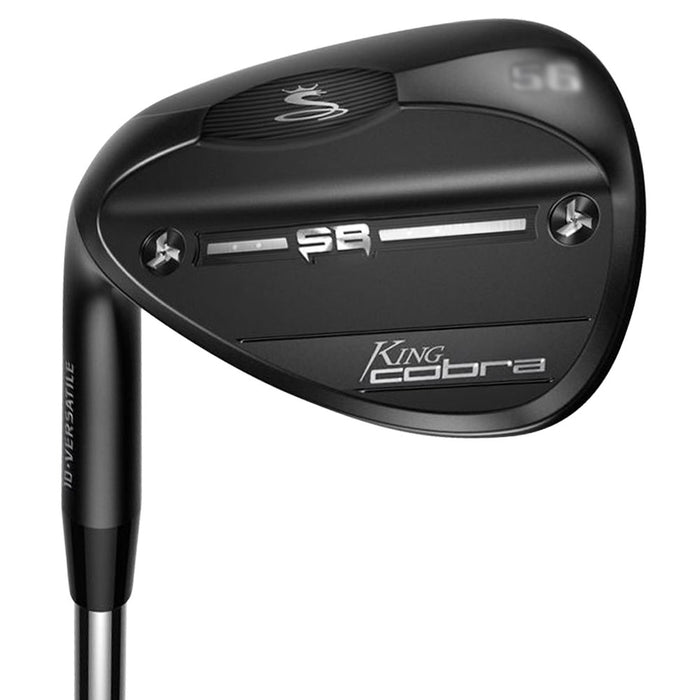 Cobra King Black Wedge with Snakebite Grooves - 22 Men