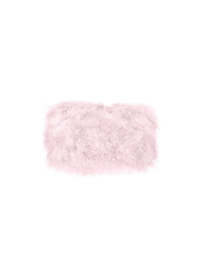 Curly Shearling Cowl