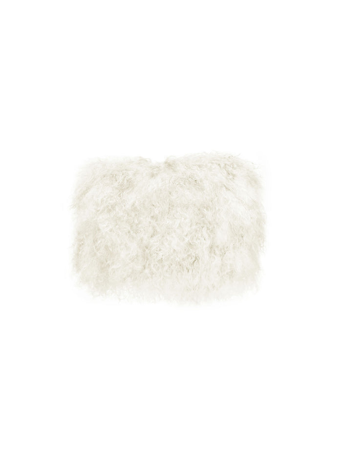 Curly Shearling Muff