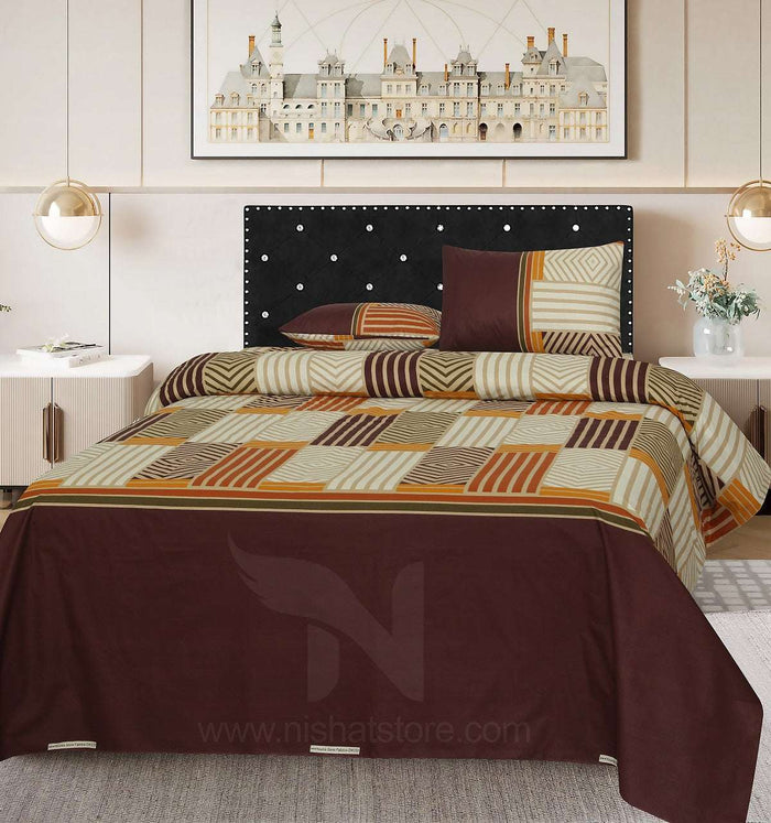 Double Bed Sheet Design NC-C 6000 - Nishat Creative Store