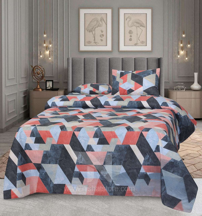Double Bed Sheet Design NC-C 7039 - Nishat Creative Store