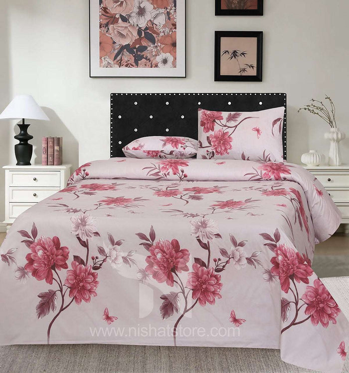 Double Bed Sheet Design NC-M 4088 - Nishat Creative Store