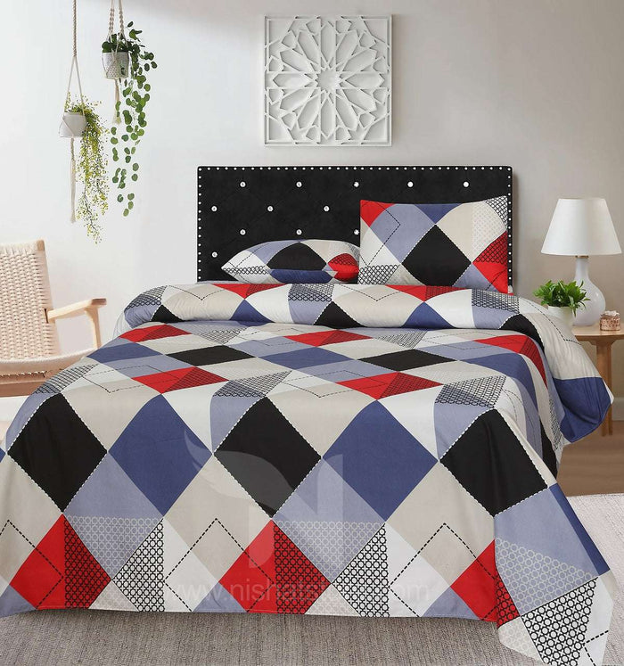 Double Bed Sheet Design NC-M 5047 - Nishat Creative Store