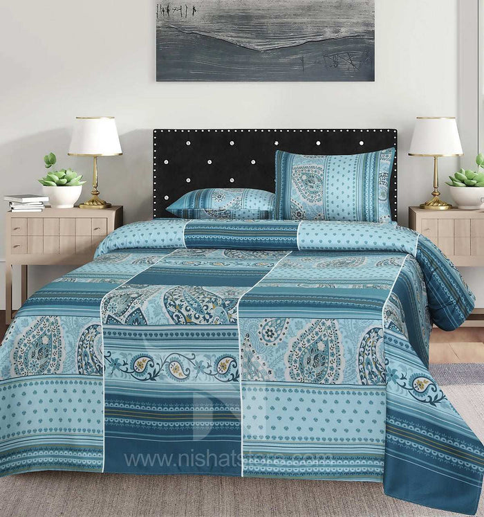 Double Bed Sheet Design NC-S 4085 - Nishat Creative Store