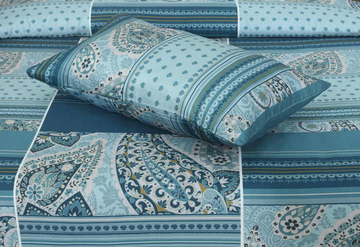 Double Bed Sheet Design NC-S 4085 - Nishat Creative Store