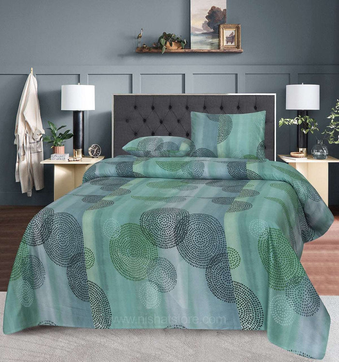 Double Bed Sheet Design NC-S 7055 - Nishat Creative Store