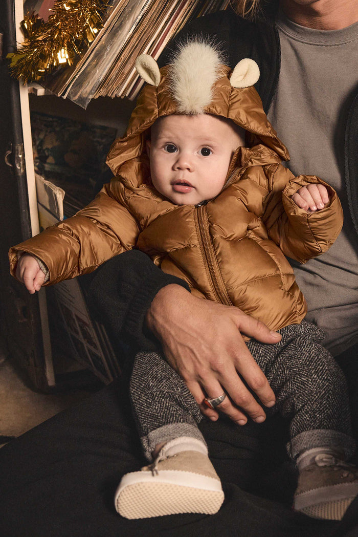 Doudoune bébé Sucre roux Melio