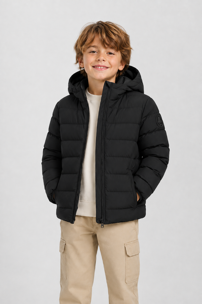 Doudoune Grand Froid mat enfant Noir Kelmo