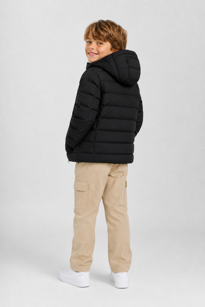 Doudoune Grand Froid mat enfant Noir Kelmo
