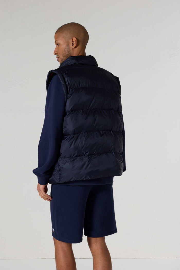 Doudoune sans manches oversize Marine Ezio