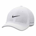 Nike Dri-FIT ADV Rise Structured Swoosh Flex Golf Cap White/Anthracite/Black - SU25