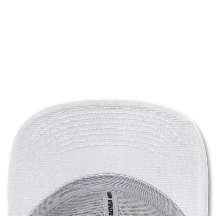 Nike Dri-FIT Pro Structured Futura Golf Cap White/Wolf Gray/Black - SU25