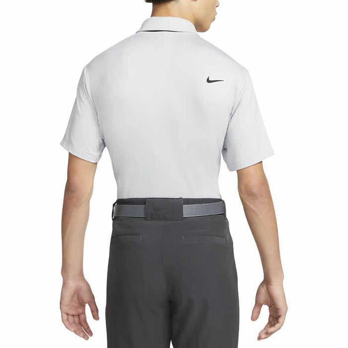 Nike Dri-FIT Tour Solid Golf Polo Light Smoke Gray/White - Holiday24