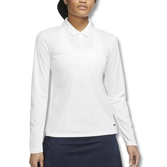 Nike Dri-FIT Victory Solid Longsleeve Golf Polo 2022 Women