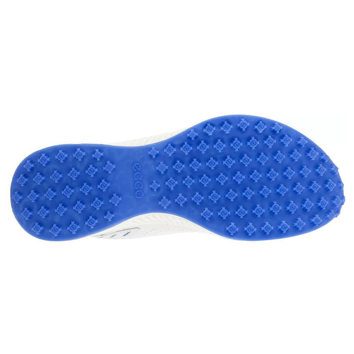 ECCO S-Line Hybrid Spikeless Golf Shoes White/Blue - 20 Men