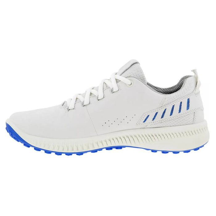 ECCO S-Line Hybrid Spikeless Golf Shoes White/Blue - 20 Men