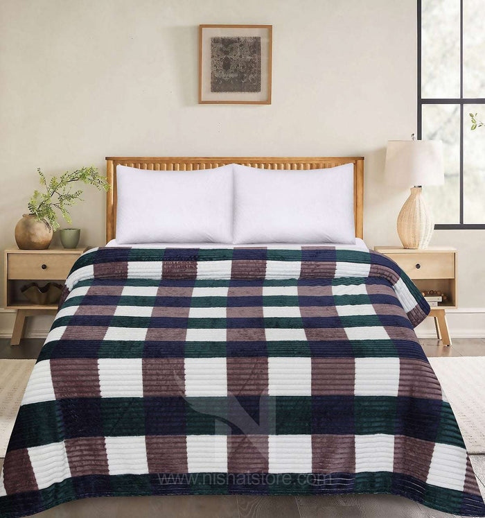 Embossed Double Blanket NCS 195 - Nishat Creative Store
