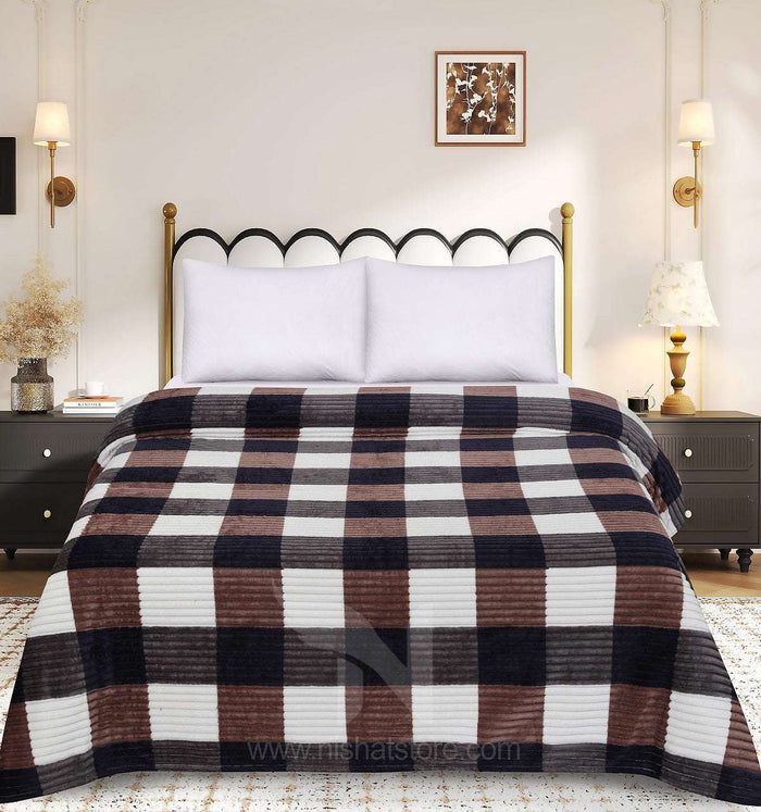 Embossed Double Blanket NCS 197 - Nishat Creative Store