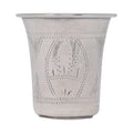 Vintage Etched Sterling Thimble Jigger | The Hour Shop