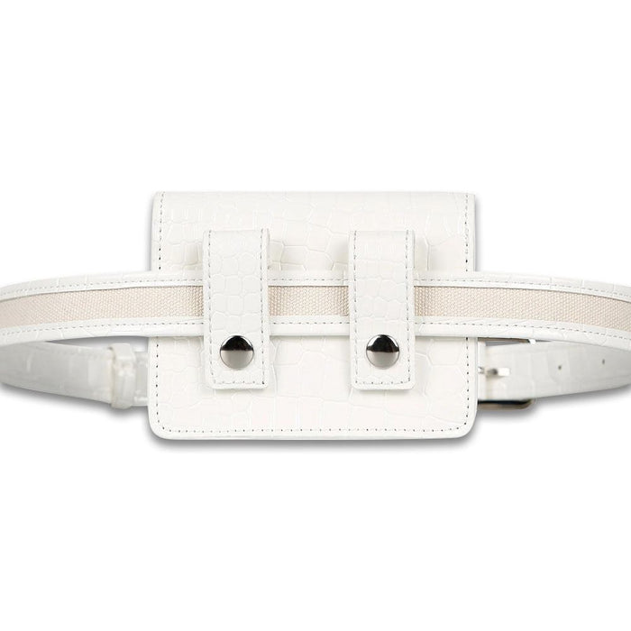 Fairliar Croc Fanny Pack Belt 2024 Women