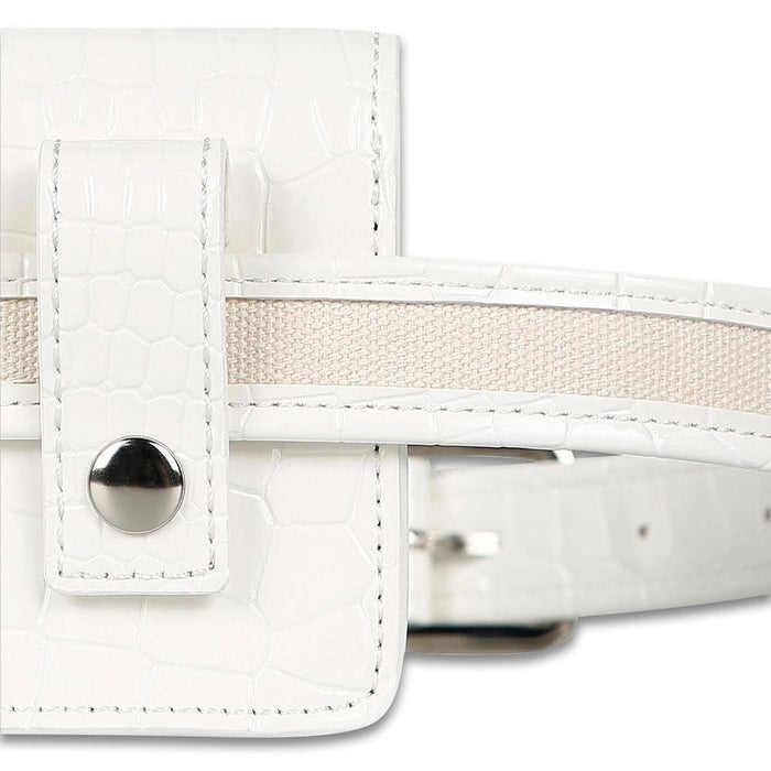Fairliar Croc Fanny Pack Belt 2024 Women