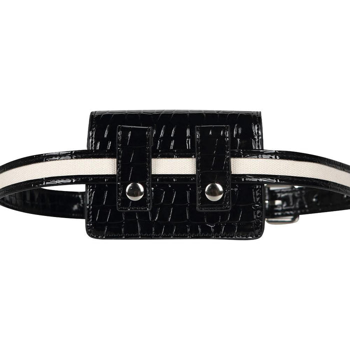Fairliar Croc Fanny Pack Belt 2024 Women