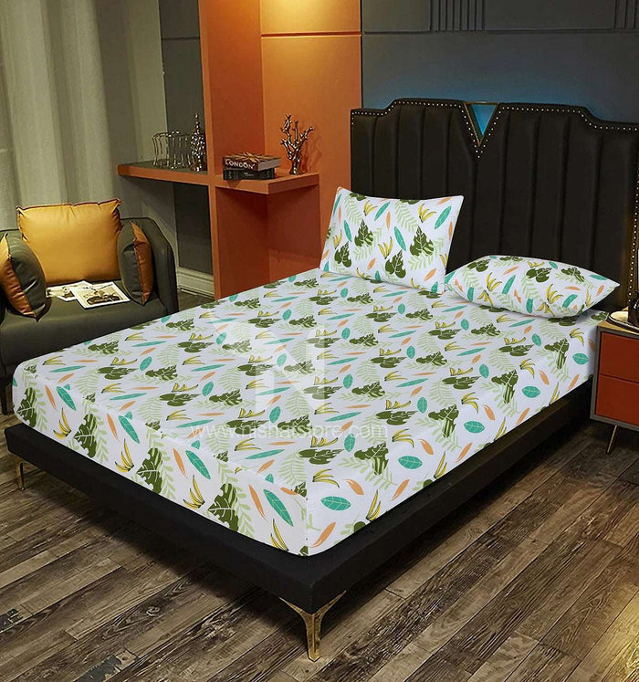 Fitted Double Bed Sheet DS 307 - Nishat Creative Store