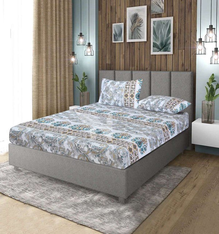 Fitted Double Bed Sheet DS 321 - Nishat Creative Store