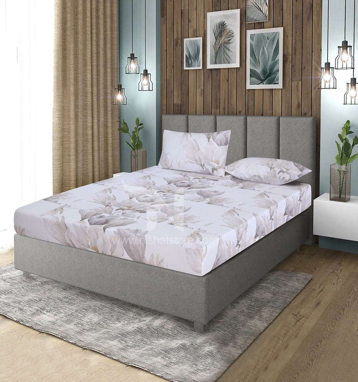 Fitted Double Bed Sheet DS 332 - Nishat Creative Store