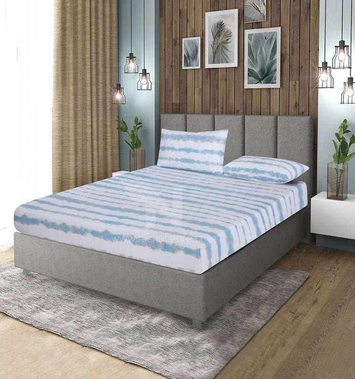 Fitted Double Bed Sheet DS 334 - Nishat Creative Store