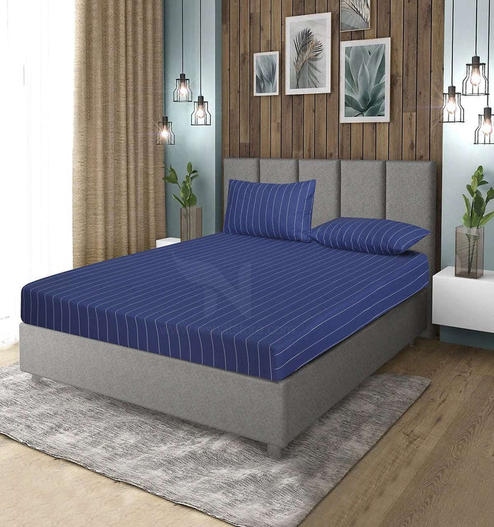 Fitted Double Bed Sheet DS 344 - Nishat Creative Store