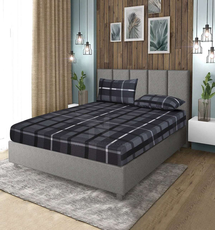 Fitted Double Bed Sheet DS 350 - Nishat Creative Store