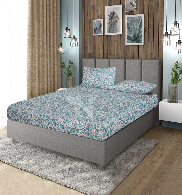 Fitted Double Bed Sheet DS 358 - Nishat Creative Store