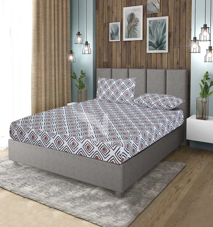 Fitted Double Bed Sheet DS 378 - Nishat Creative Store