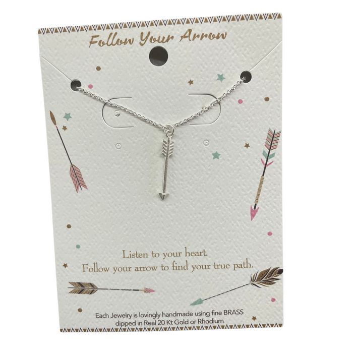 "Follow Your Arrow" Necklace