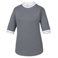 FootJoy Baby Pique Stripe Trim Shortsleeve Golf Mock 2019 Women