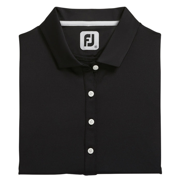 FootJoy Solid Lisle Self Collar Golf Polo 2022 Women