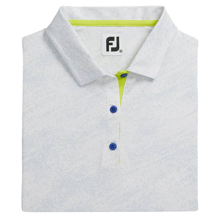 FootJoy Tonal Print Short Sleeve Golf Polo 2021 Women