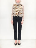 Fox Fur Patchwork Vest