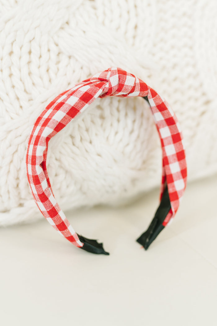 Fruit Pickin' Gingham Headband
