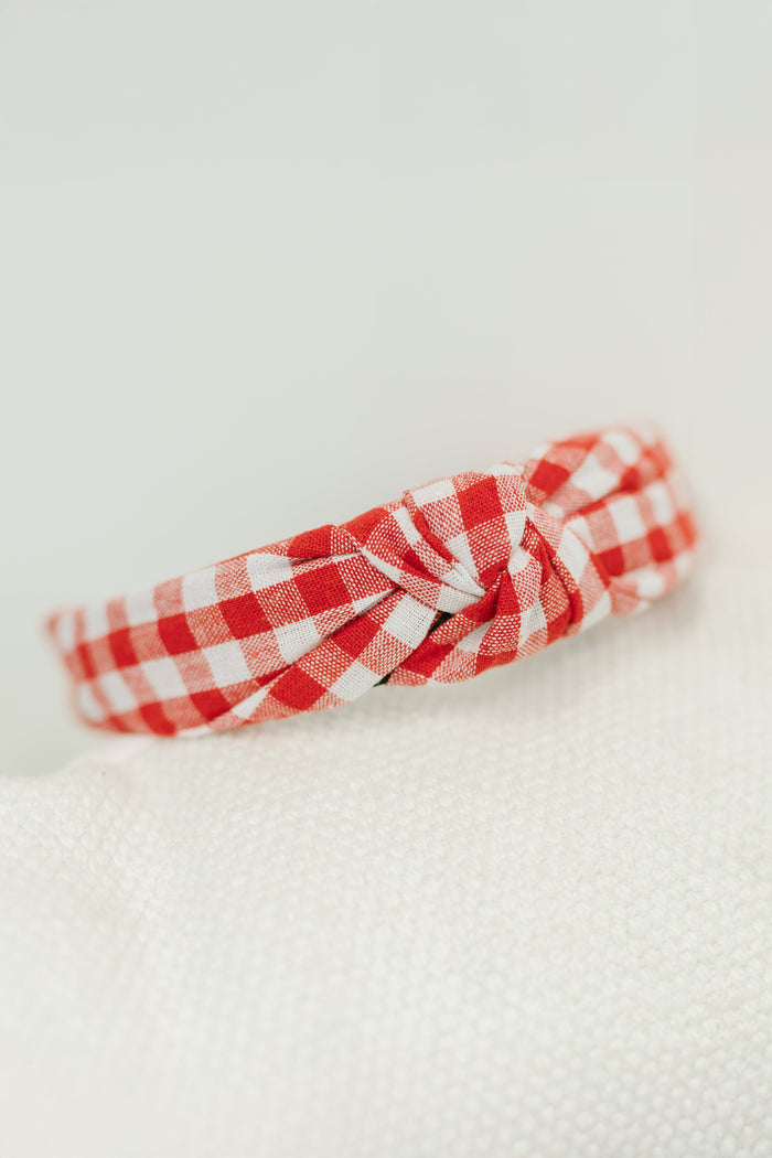 Fruit Pickin' Gingham Headband