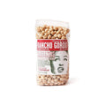 Rancho Gordo garbanzo beans packaging on a white background