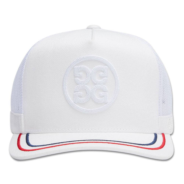Gfore Circle G's Soutache Cotton Twill Trucker Golf Cap 2024