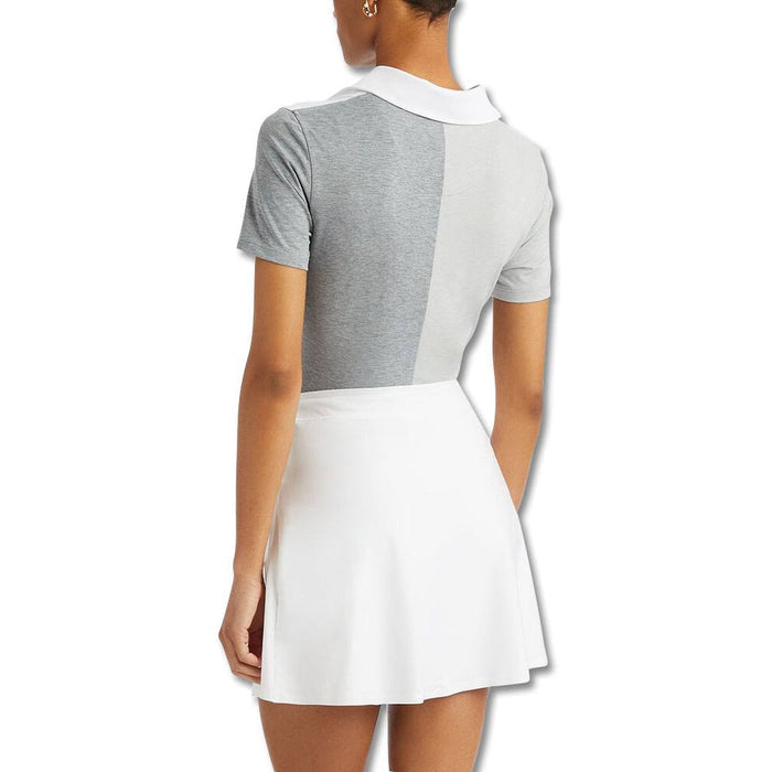 Gfore Colour Block V Melange Tech Jersey Golf Polo 2023 Women
